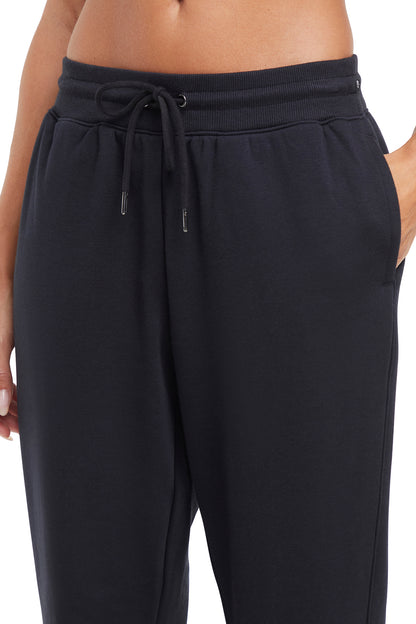 Roxie Pant, alternate angle view, showing visible design features and texture of the durable stretch fabric.. 