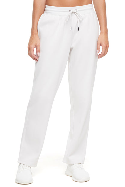 Roxie Pant, alternate angle view, showing visible design features and texture of the durable stretch fabric.. 