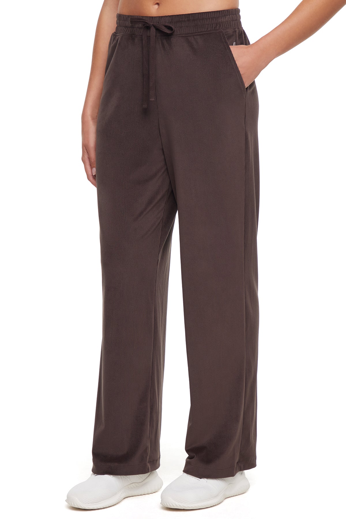 Stormi Pant, alternate angle view, showing visible design features and texture of the durable stretch fabric.. 