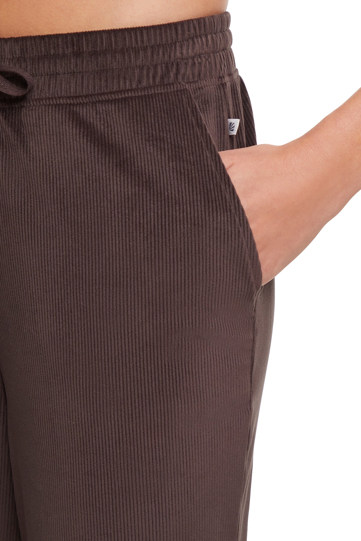 Stormi Pant, alternate angle view, showing visible design features and texture of the durable stretch fabric.. 