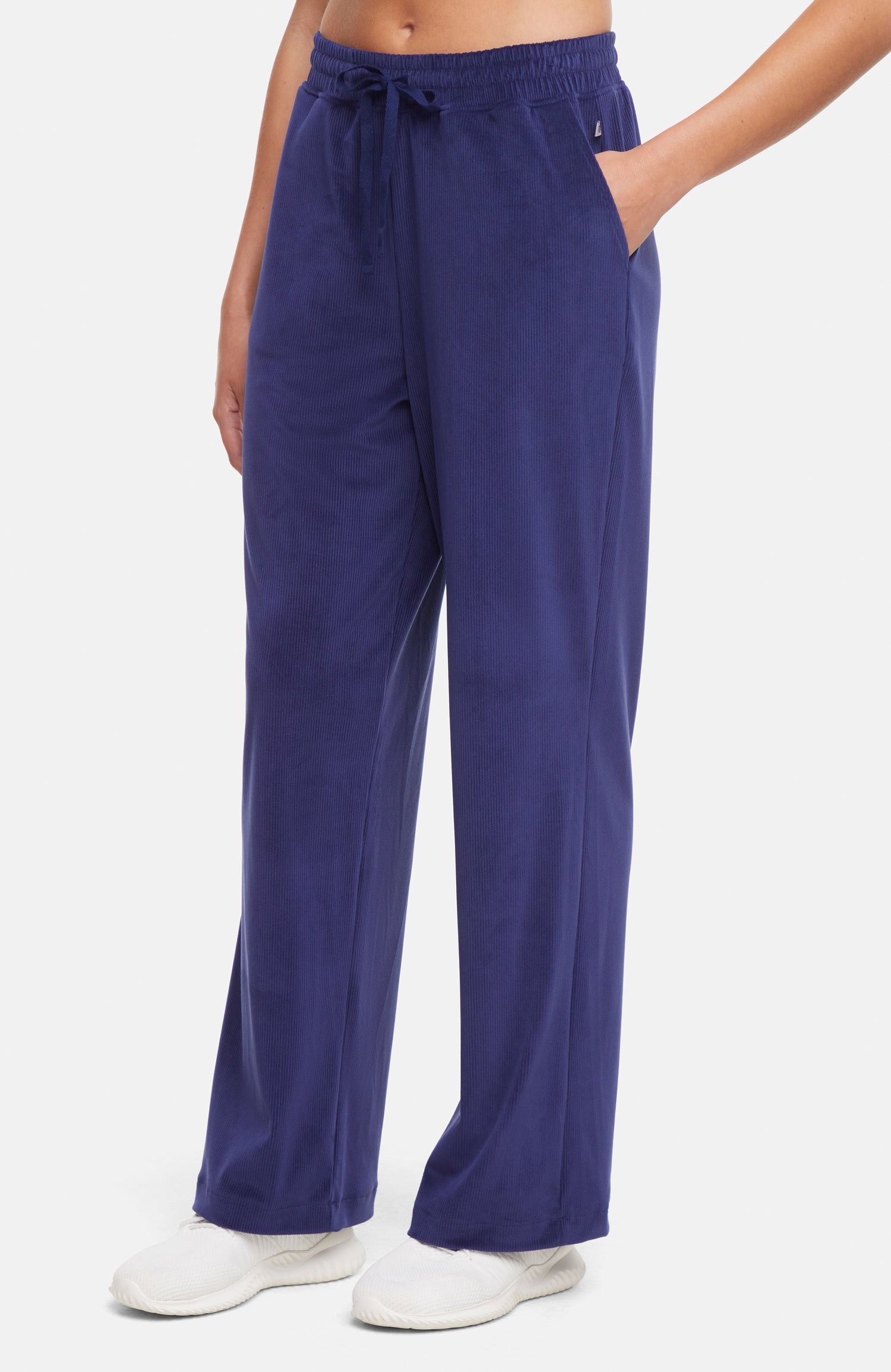 Stormi Pant, front view, showing visible design features and texture of the durable stretch fabric.. 