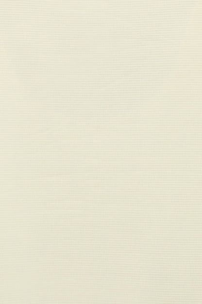 A close-up of a pale yellow ribbed fabric texture, filling the entire frame. 