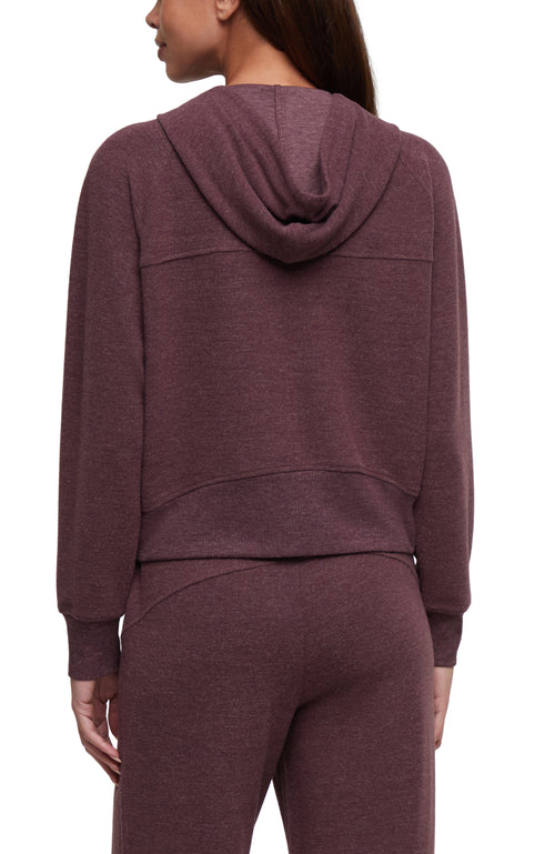 Melody Full Zip Jacket - HEATHER HUCKLEBERRY