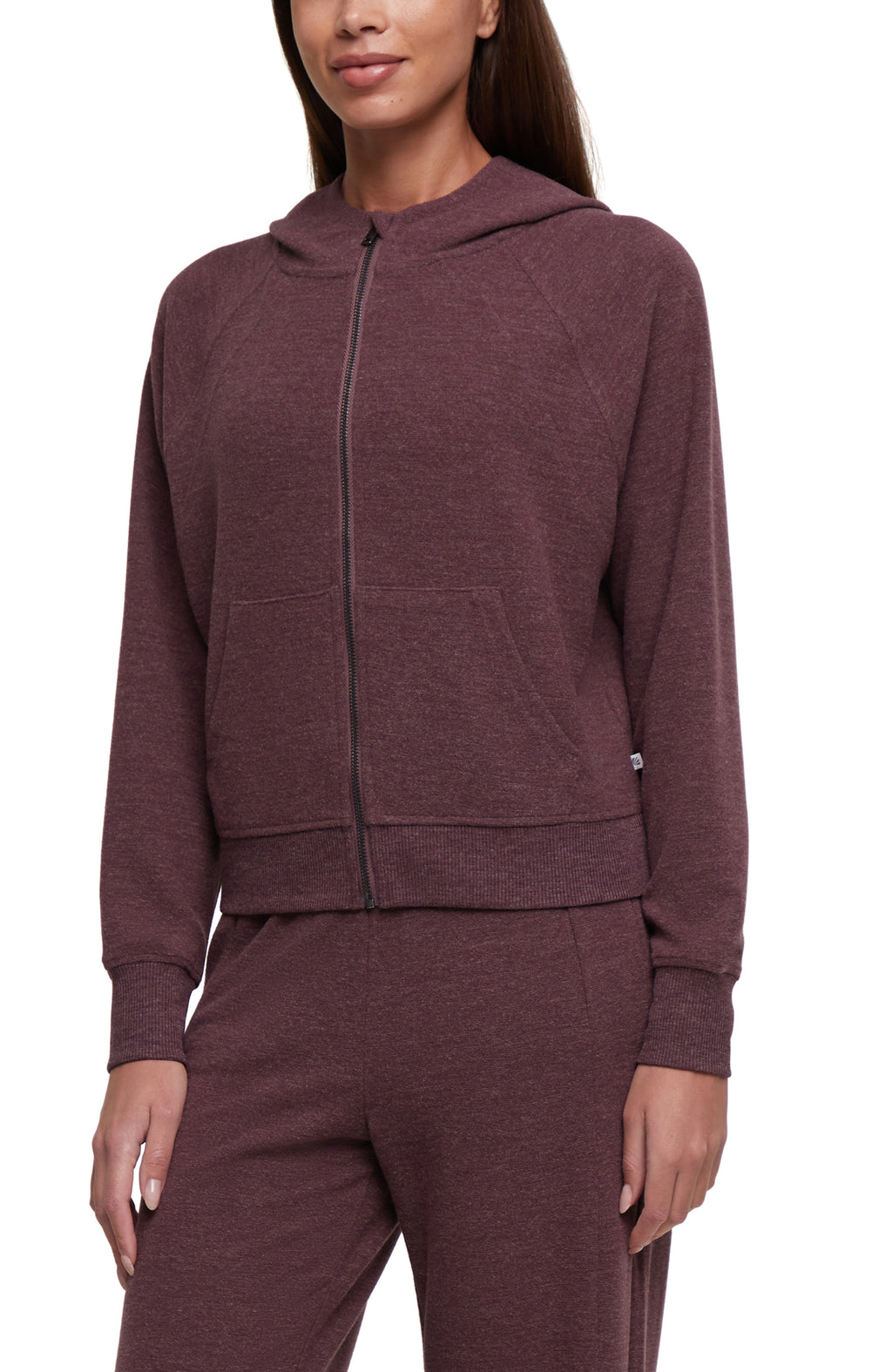 Melody Full Zip Jacket - HEATHER HUCKLEBERRY