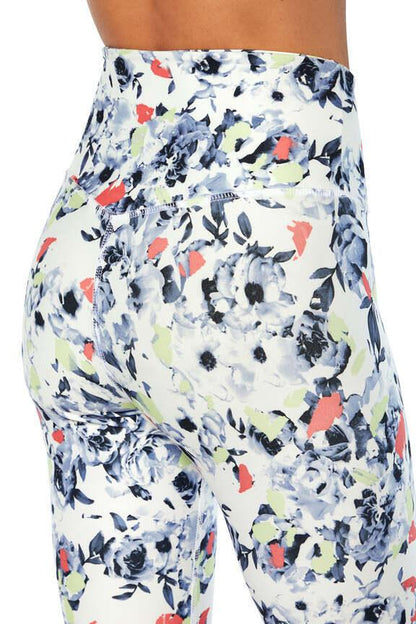 Zen Ankle Legging, alternate angle view, showing visible design features and texture of the stretch knit fabric.. 