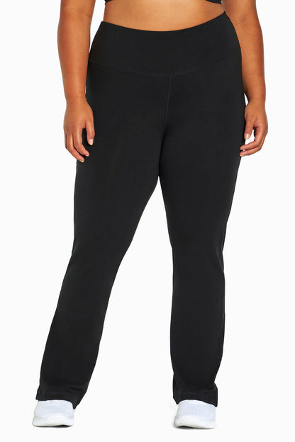 Carrie Tummy Control Plus Size Pant - Black