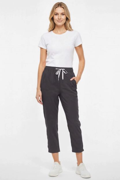 Maya Cropped Pant - Phantom*